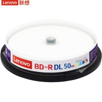 联想（Lenovo）BD-R DL 蓝光空白光盘/刻录盘 1-6速50GB 台产档案系列 