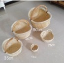 国标 柳条圆筐35cm