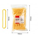 齐心 B3513 橡皮筋100g 黄