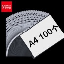 齐心 EH303A-1-X A4文件保护袋11孔(0.04MM)100个/套 白 100个装
