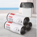 齐心 LE008 加厚点断式平口垃圾袋 50*60cm 30个/卷 黑