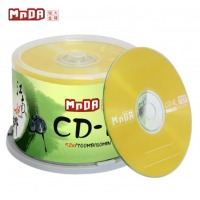铭大金碟（MNDA）CD-R空白光盘/刻录盘 52速700M 50片桶装