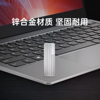 联想异能者64GB USB3.2 U盘 F102 银色 读速 120MB/s 电脑U盘办公