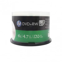 惠普 DVD+RW 可擦写 反复使用空白刻录光盘 可重复使用刻录光碟 1-4X 4.7GB