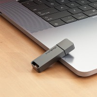 ThinkPlus联想U盘USB3.1高速传输移动金属闪存车载投标商务办公电脑优盘 TU1