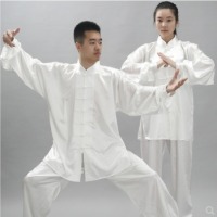 表演太极服 白色 尺码备注（XXXS-XXXL）