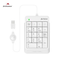 双飞燕（A4TECH）FK13 有线键盘 笔记本外接数字小键盘 财务会计收银柜台证券用 U