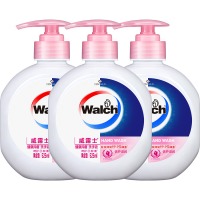 威露士健康抑菌洗手液525ml*3瓶 抑菌99.9% 倍护滋润