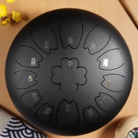 空灵鼓 启蒙打击乐 【12寸13音】曜石黑