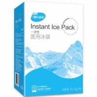 海氏海诺 冰袋 退热贴一次性冷敷降温退烧冰敷包 冰凉枕 消肿运动扭伤 120g冰袋(6袋/