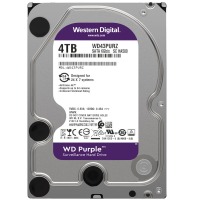 西部数据（WD）4TB 监控级机械硬盘 WD Purple 西数紫盘 SATA 256MB