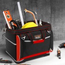 德力西电气（DELIXI ELECTRIC）工具包结实耐用多功能维修帆布电工专用收纳包男加厚工具袋 20寸加厚升级款
