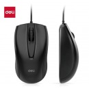 得力（deli）高精准定位-有线USB鼠标 3716ES