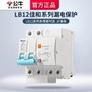 公牛（BULL）DZ47漏电保护器家用断路器空开带漏保防触电空气开关过载短路 C型 新款 2P 两极220V双进双出 63A（60安）常用总开关