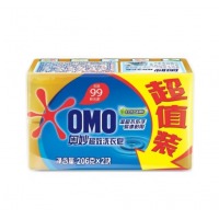 奥妙 除菌除螨洗衣皂强效增白肥皂贴身衣物桉树艾草香不伤手两块装适用 99超效芦荟精粹洗衣皂