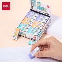 得力(deli)纳米净橡皮擦 VP194 小号 颜色随机 单块装