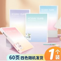 金得利 A4/60页资料册 透明本色 CF836