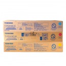 东芝（TOSHIBA）T-FC415C原装墨粉盒2110墨粉盒2010墨盒2510墨粉东芝2610AC墨盒2515AC墨粉 高容彩色3支（品红+黄+青）