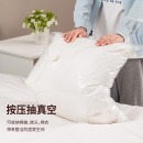 得力（deli）免抽气真空压缩袋 棉被衣服旅行用品收纳袋 100*80cm 1只装 14919