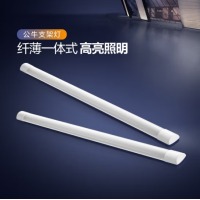 公牛（BULL）LED长条灯管支架灯办公室仓库厂房一体化超薄灯管 60cm20瓦-白光