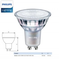 飞利浦（PHILIPS）GU10灯杯4.6W标准型黄光3000K