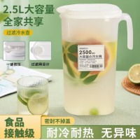国标 冷水壶耐高温带过滤大容量茶壶2.5L