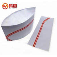 鸣固 厨师帽一次性帽子40顶/包