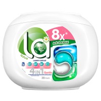威露士天然4合1洗衣凝珠倍柔10ml*38粒 除菌除螨 浓缩洗衣液洗衣球
