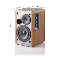 漫步者（EDIFIER）R1200TII 2.0电脑音响 笔记本台式机桌面音响 书架音箱