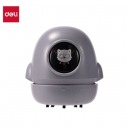 得力（deli）强吸力航天造型桌面吸尘器 TQ100