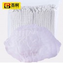 百舸 一次性帽子头套 白色 100只 BG-TB-2103