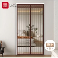 富居 防蚊帘 棕色90*210