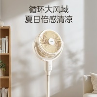 美的电风扇 空气循环扇落地扇家用台式立式两用风扇卧室客厅轻音低噪节能电扇 FGA25SXV