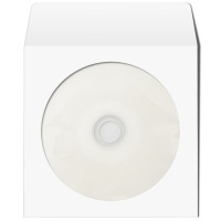 铭大金碟（MNDA）cd dvd光盘收纳纸袋 100片/包 白色