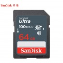 闪迪（SanDisk）64GB SD相机内存卡 C10 拍摄全高清视频 微单/单反数码相机存储卡 坚固耐用 超高性价比