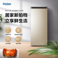 海尔（Haier）193升匀冷家用立式冰柜 母乳冷冻柜抽屉式冷柜小型冰箱BD-193MDT