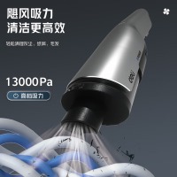 得力（deli）车载吸尘器无线大吸力手持汽车用强力小型吸尘器家用无刷吸