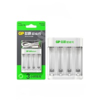 超霸（GP）电池充电器 5号AA/7号AAA镍氢电池充电器-超省充（不含电池）