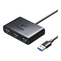 绿联（UGREEN） USB-C分线器 高速拓展4口3.0HUB集线器延长线 电脑一拖四扩