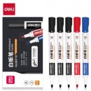 得力(deli)白板笔套装 5黑3红2蓝混色 10支/盒 6817-10