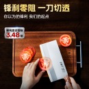 王麻子菜刀厨师专用2号厨片刀 切片切肉厨房高级家用商用锋利切菜刀刀具
