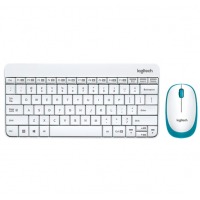 罗技（Logitech）MK245 Nano 键鼠套装 带无线2.4G接收器 白