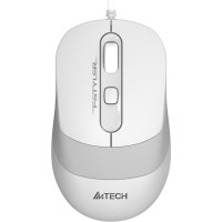 双飞燕（A4TECH）FM10S 飞时代静享轻音有线鼠标笔记本台式电脑办公家用便携鼠标 防