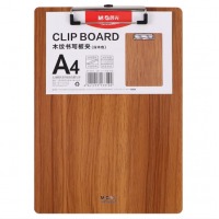 晨光ADM929H7深色木纹板夹