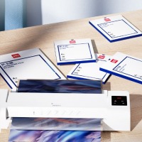 得力（deli）A4塑封膜216*303mm100张/包80厚度3816