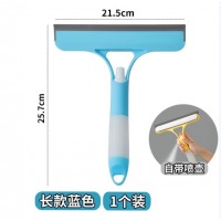 三合一擦窗刮水器专用带喷壶一体刮刀 [1个装]蓝色(喷擦刮三合一)