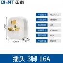 正泰（CHNT）插座模块三级16A插头