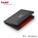 卓达(trodat)红色印台印泥90*50mm