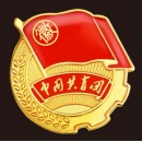 易利丰 共青团团徽 别针款（一枚装） 带共青团中央监制字样 
