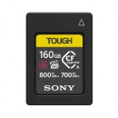 索尼（SONY）160GB CEA-G160T CFexpress Type A存储卡 读速800MB/s 写速700MB/s CFe存储卡 三防卡